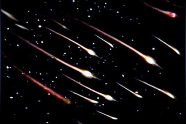 Тату метеоритный дождь