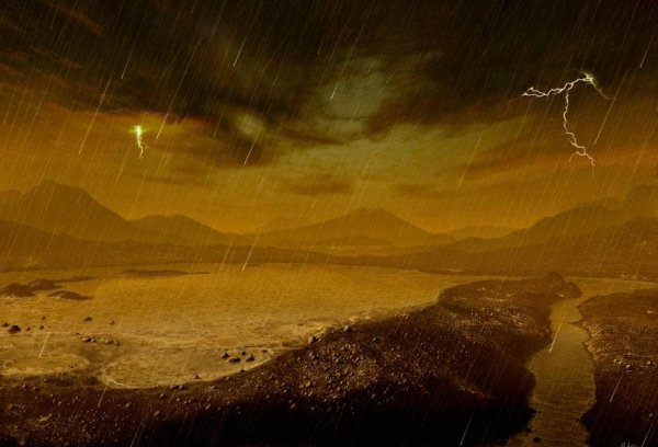 Пейзажи титана спутника Сатурна