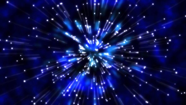 Звезды фейерверк фон голубой