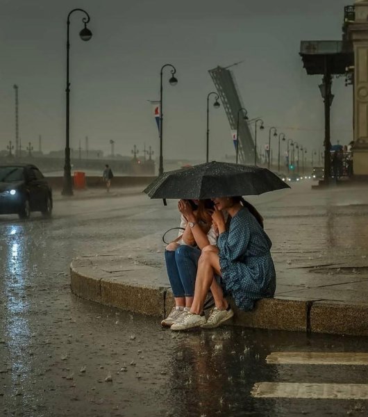 Санкт-Петербург дождь