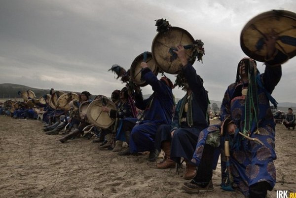 Бурятский шаман Ольхон