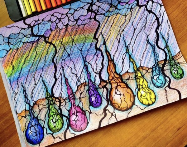 Алгоритм нейрографики Шаманский дождь