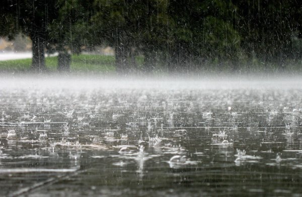 Сильный дождь