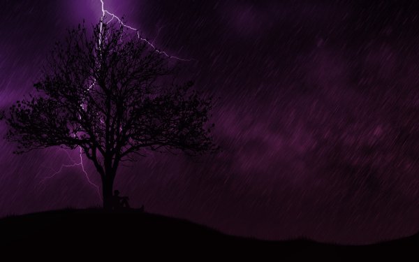 Фиолетовая молния