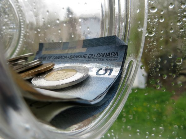 Деньги дождь Монетка