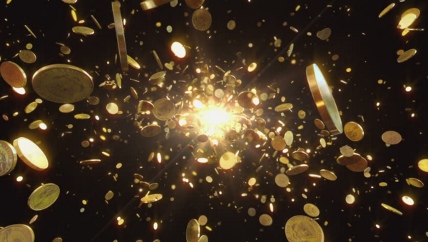 Дождь из монет
