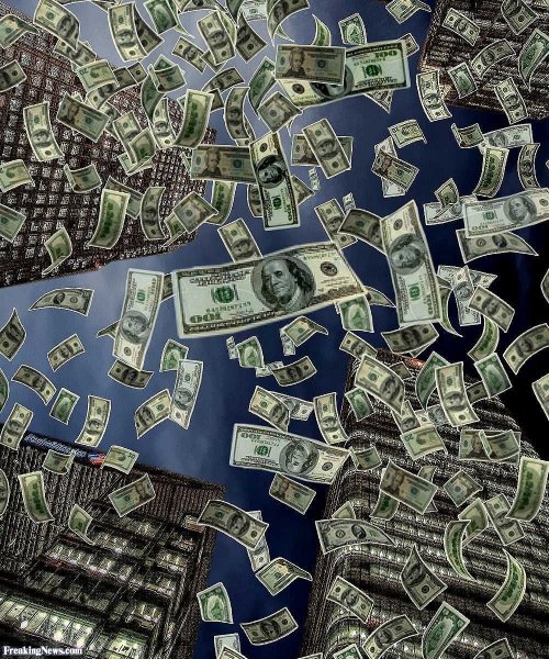 Дождь из денег