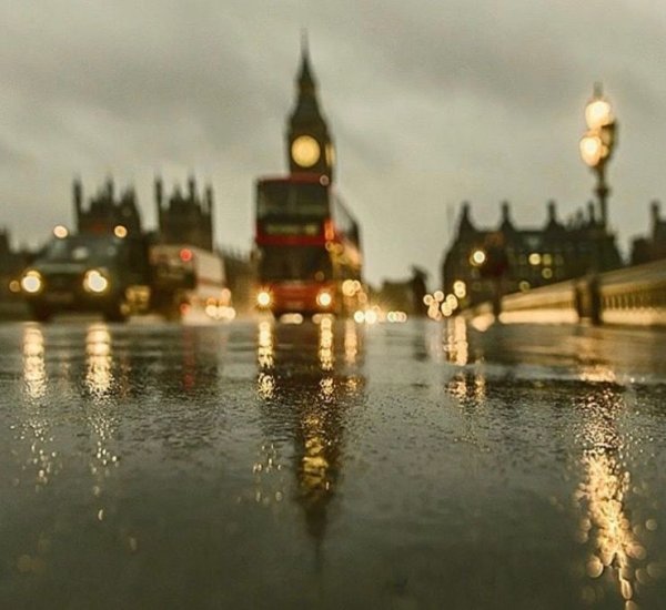 Дождь в Лондоне