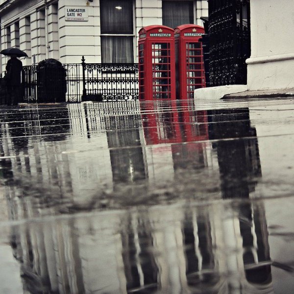 Дождь в Лондоне