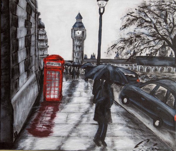 Лондон после дождя