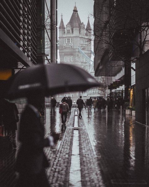 Дождливый Лондон
