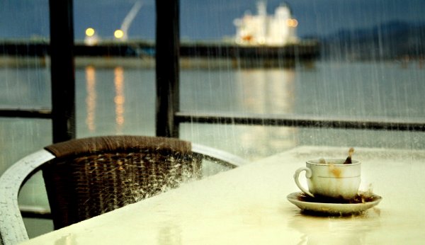 Дождь и кофе