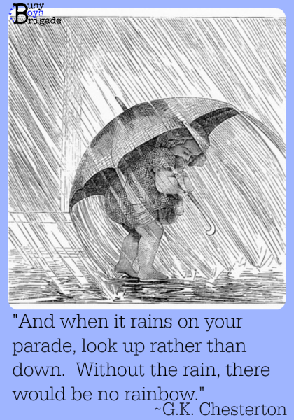 Дождь карандашом