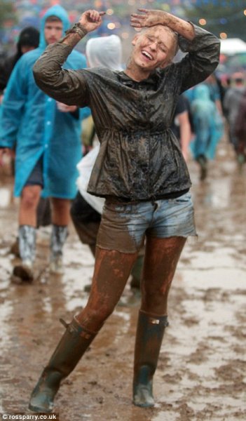 Дождь и грязь