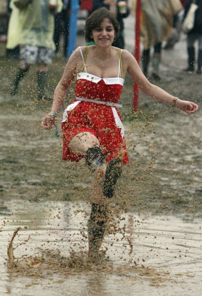 Дождь и грязь