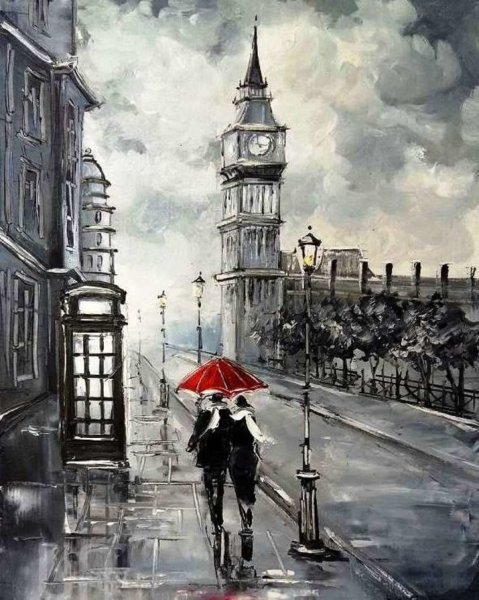 Ольга Дарчук Прага монохроме