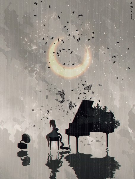 Ливень и Луна