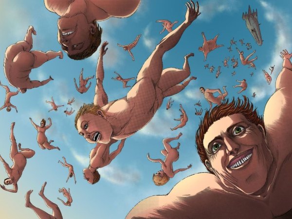 Атака титанов Титаны неразумные