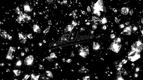 Бриллианты на черном фоне