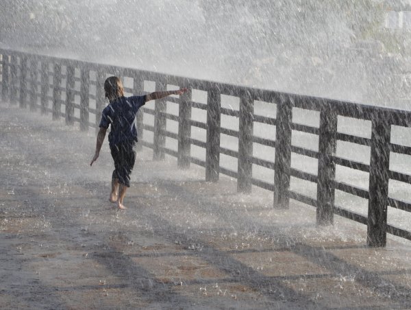 Прогулка под дождём