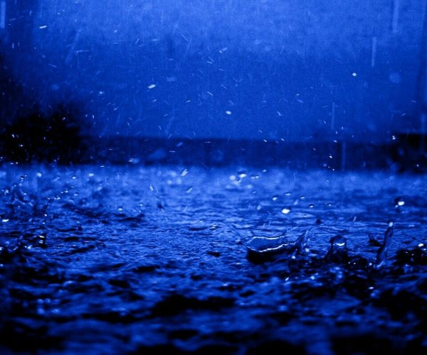 Синий дождь