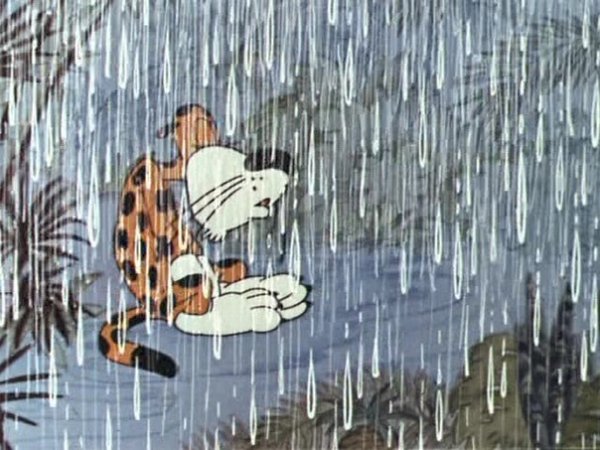 Ливень мультяшный