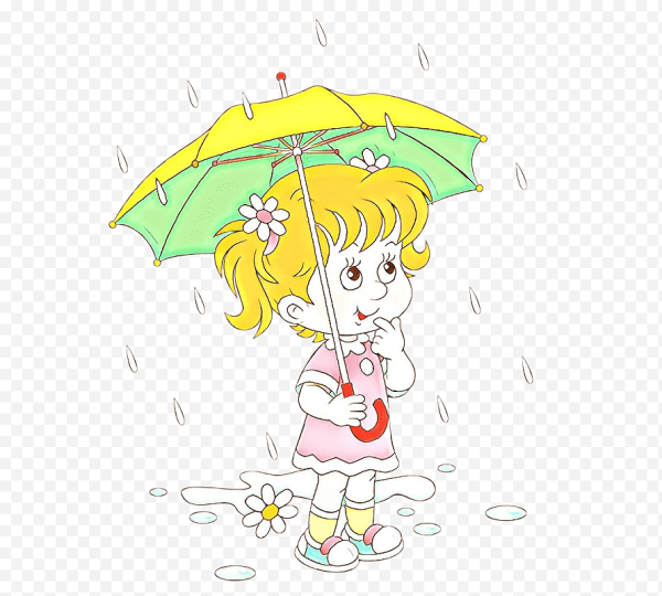 Под зонтиком рисунок