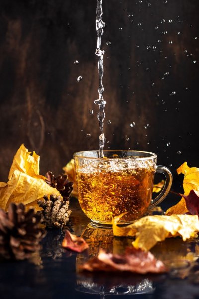 Осенний дождь и чай