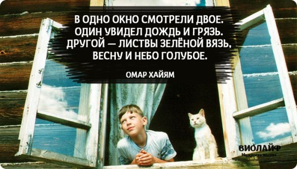 В одно окно смотрели двое