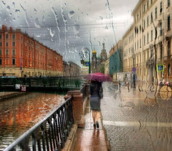 Эдуард Гордеев дождливый Петербург очень высокого качества