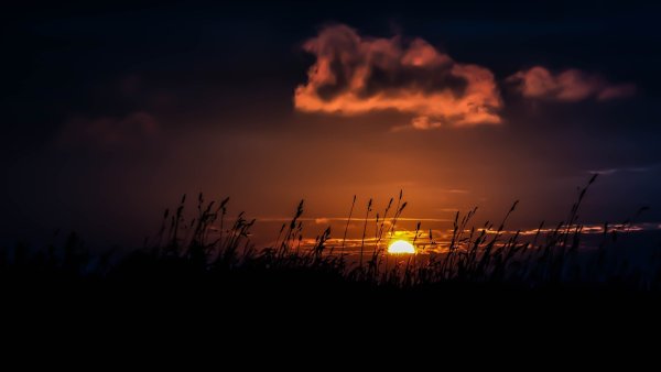 Дождливый закат