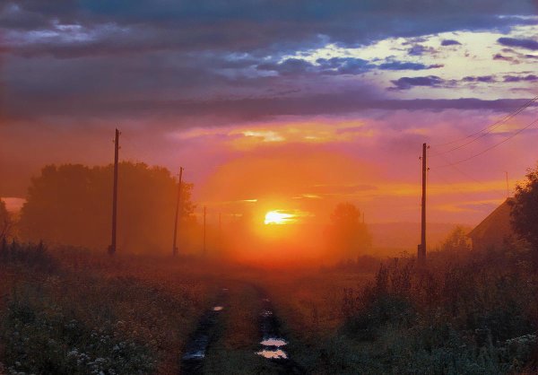 Дождь на рассвете