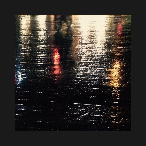 Закат дождь