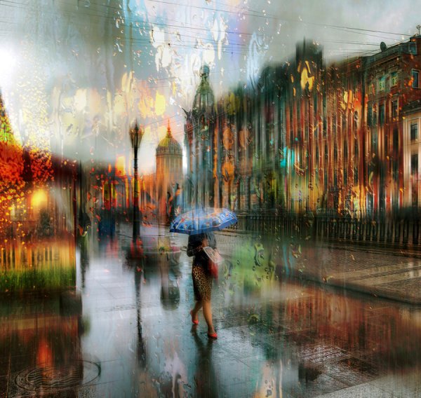 Эдуард Гордеев дождливый Петербург
