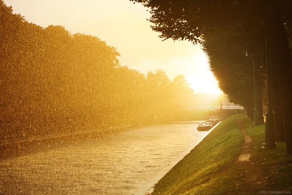 Дождь при солнце