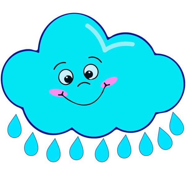 Тучка картинка для детей