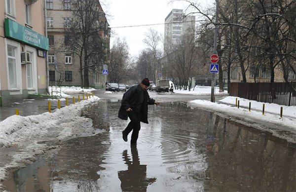 Слякоть весной