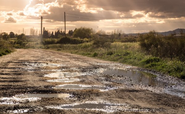 Грязная дорога