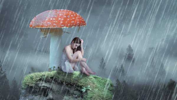 Радость под дождём фэнтези