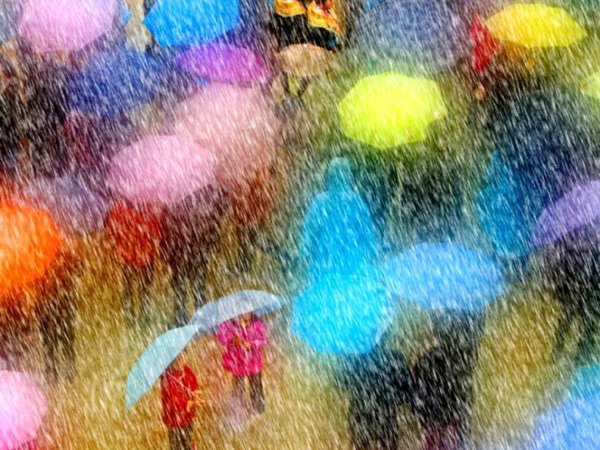 Радужный дождь