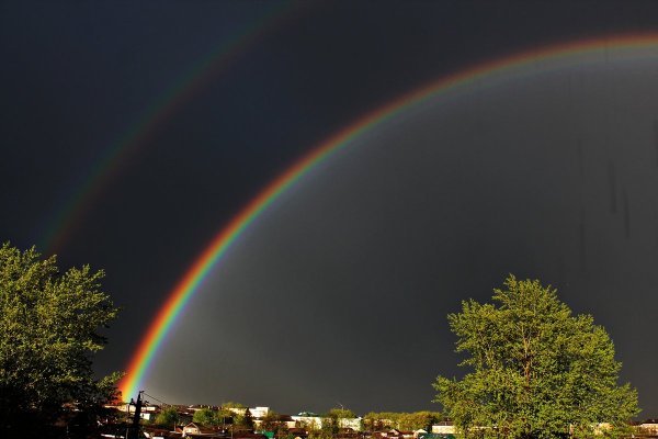 Радуга после дождя