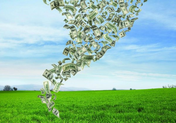 Поток из денег