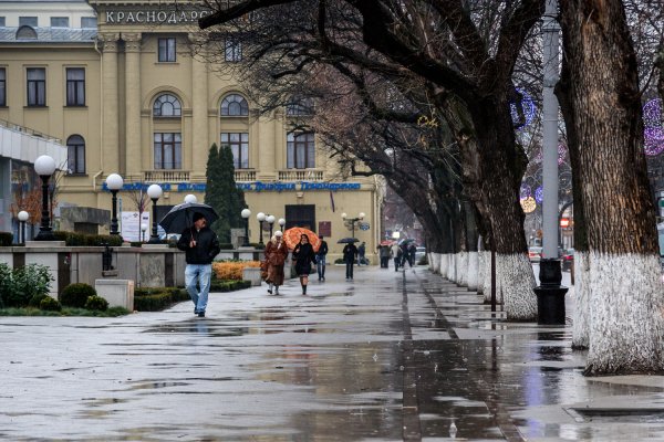 Осень дождь Краснодар