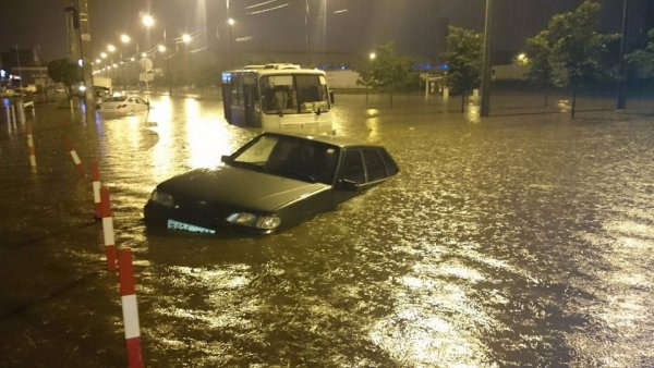Потоп на Московской Краснодар