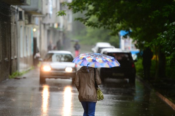Владивосток утро дождь