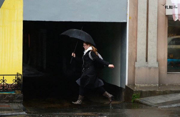 Картинка Владивосток под дождём