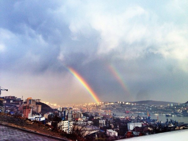 Радуга над Владивостоком
