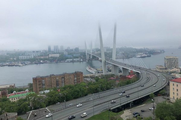 Владивосток пасмурно