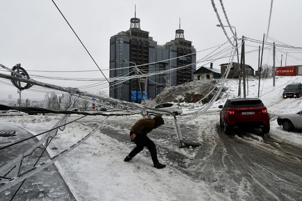 Ледяной дождь Владивосток ноябрь 2020