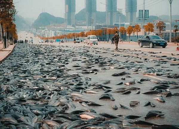 Йоро рыбный дождь